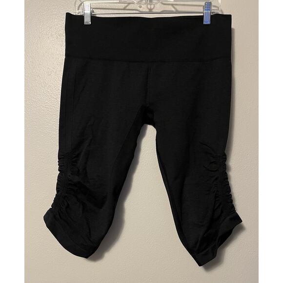 Lululemon Women's in the Flow Cropped Seamless Legging Size 12 Yoga Athleisure - Picture 1 of 10